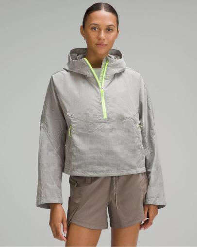 lululemon Ripstop Half-Zip Hiking Pullover 